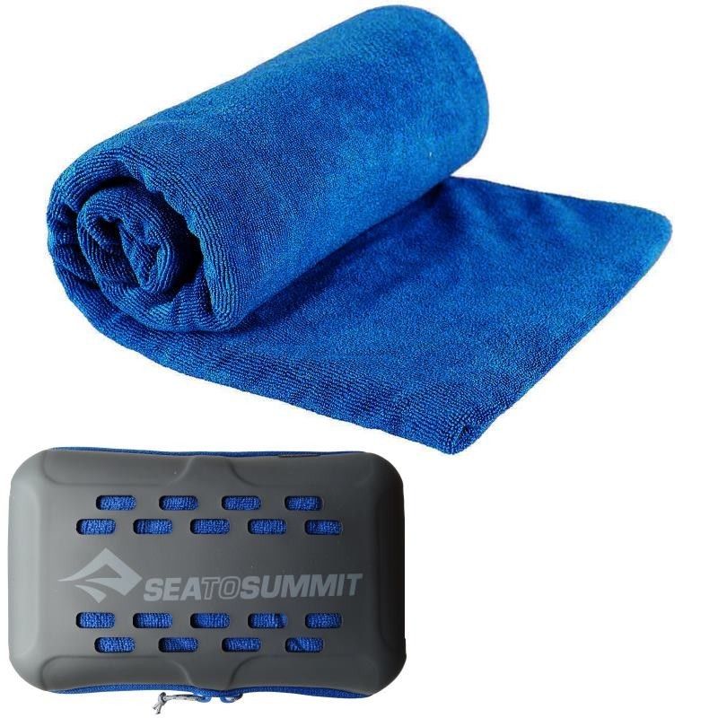 Serviette Microfibre Sea To Summit Tek Towel L 60x120   Bleu Marine