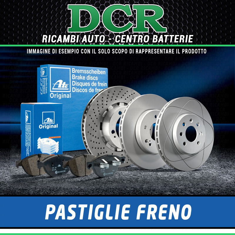 Jeu De Plaquettes De Frein Ate 130460 27852 Avant