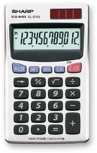 Calculatrices Sharp El379sb