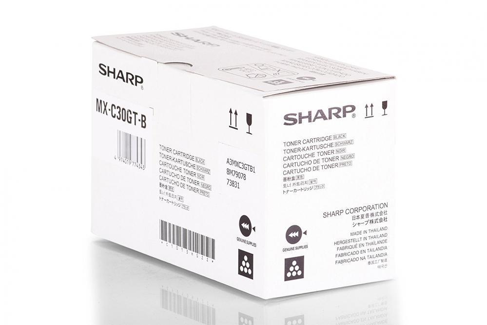 Sharp Mx-c30gtb Cartouche Pour Imprimant...