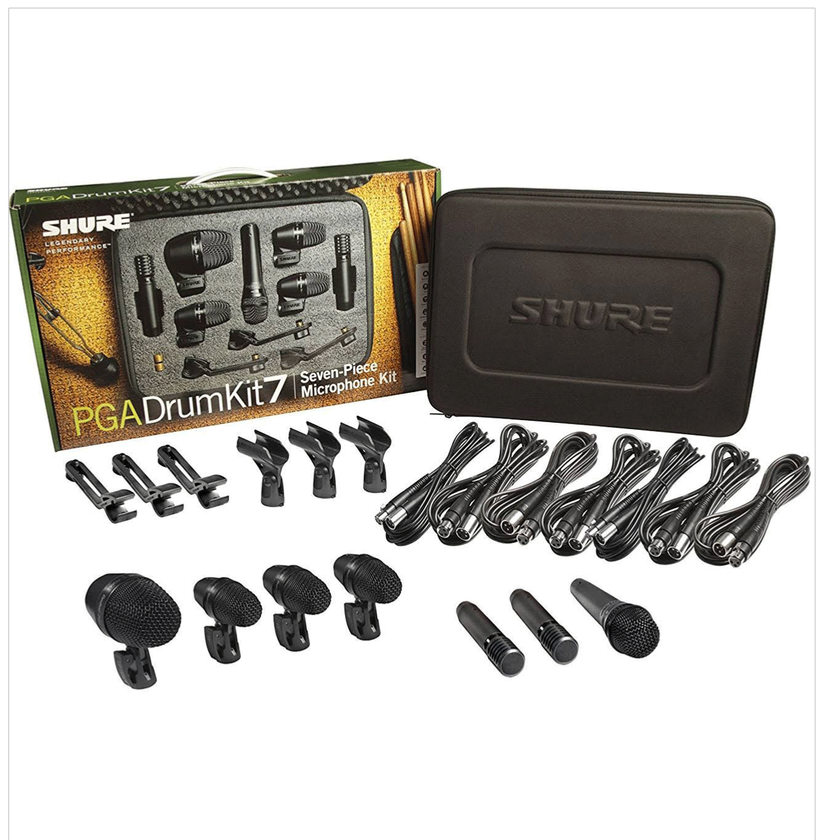 Shure Pgadrumkit7 Set De 7 Micros Pour Batterie