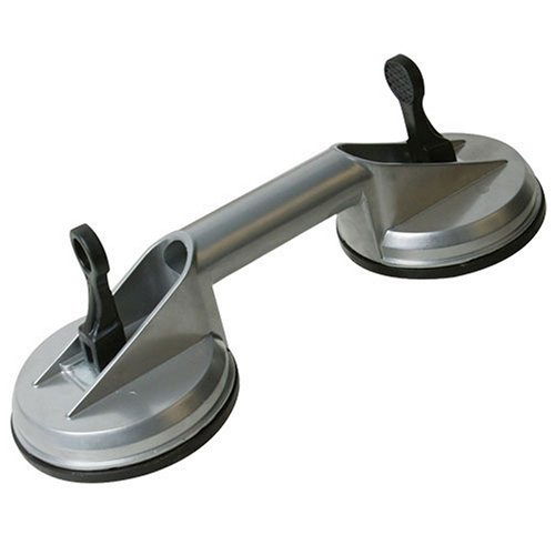 Silverline 456945 - Ventouse En Aluminium - Double - 100kg