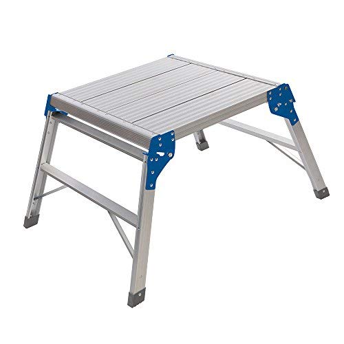 Escabeau plateforme carre - 150 Kg - SILVERLINE