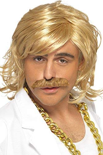 Game Show Prolet Costume Lot Perruque Et Barbe Blonde Annees 80 Pimp