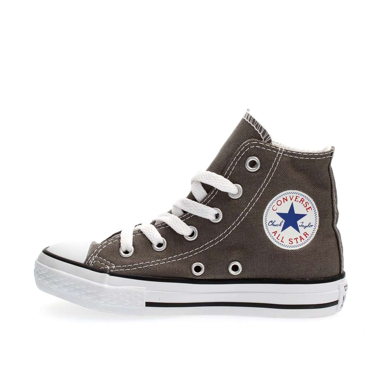 Baskets Montantes Enfant Converse Chuck Taylor All Star Core Hi Gris