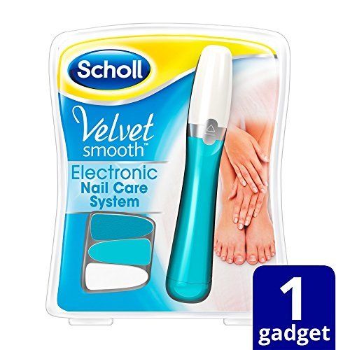 Scholl Velours Lisse Kit Electronique Soins Des Ongles