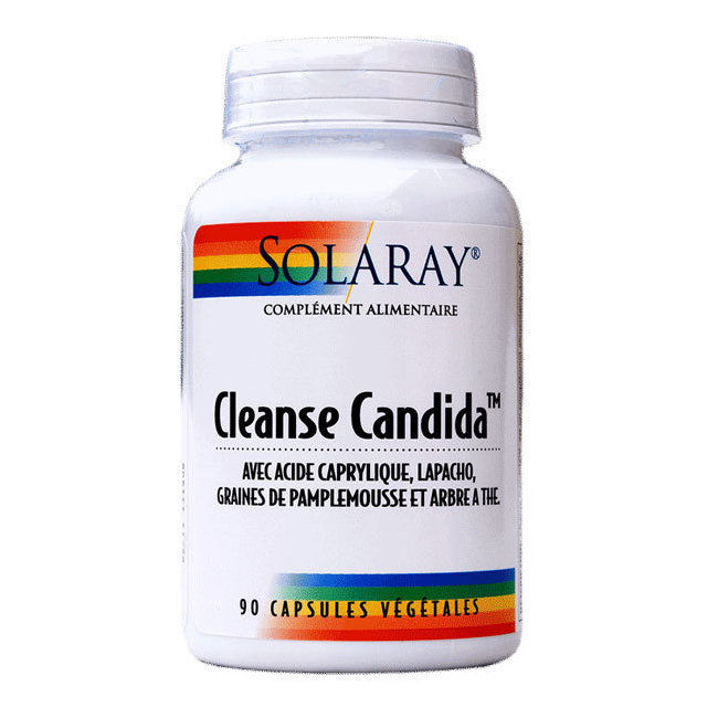 Solaray Cleanse Candida | 90 Vegcaps