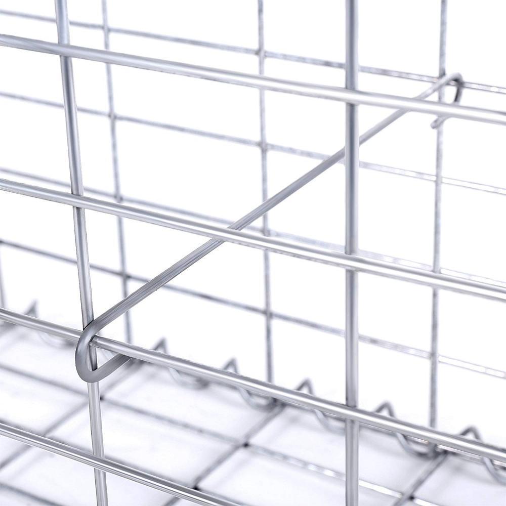 Gabion De Pierres 100 X 50 X 30 Cm Parterre En Acier Galvanise Panier Gabion Cloture Jardiniere A Gabion Ggb153 Songmics