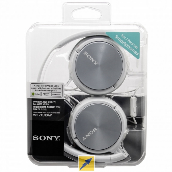Casque Arceau Sony Telephonie Blanc Filaire Circum Aural