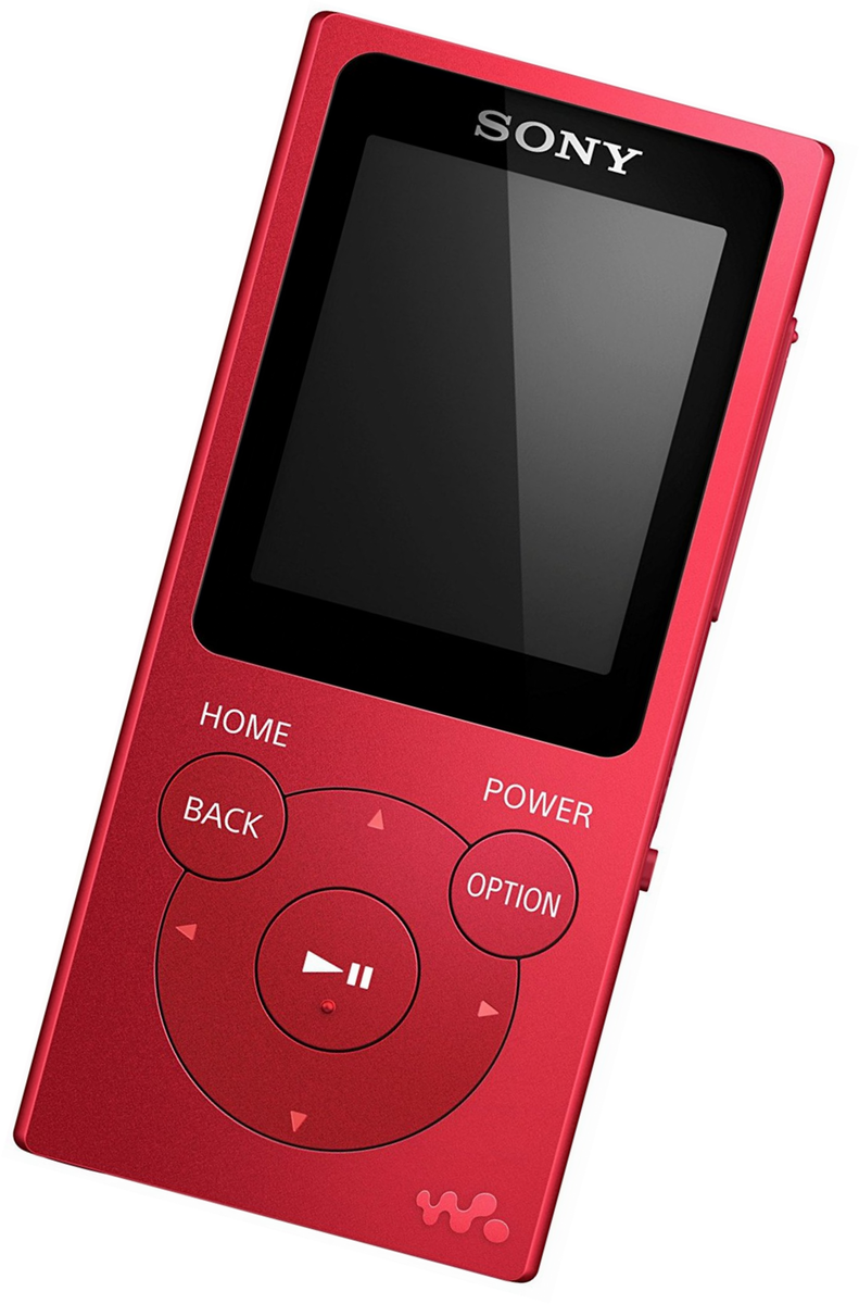 Lecteur Audio Portable Walkman Sony 8go Rouge Usb 20 Ecouteurs Binauraux