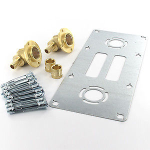 Plaque De Fixation Robinet Robifix F1/2 A Glissement Per 16 - Watts - 008824