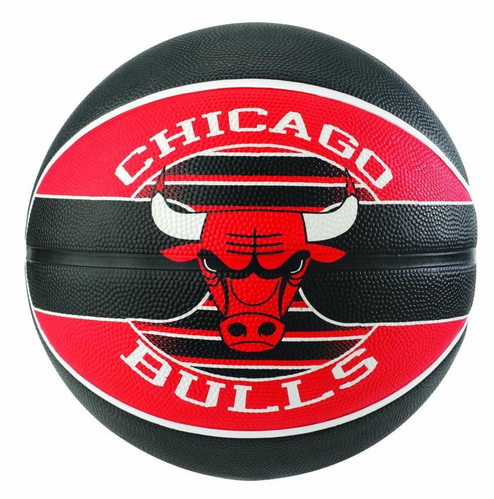 Spalding Nba Team Chicago Bulls Ballon De Basket Mixte 7, Multicolore 