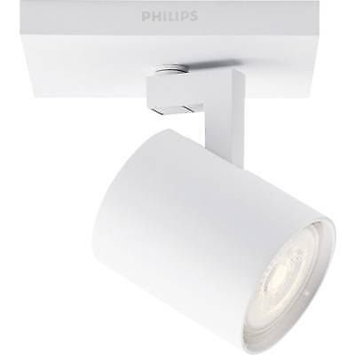 Spot de plafond Philips Runner GU10 3.5 W blanc