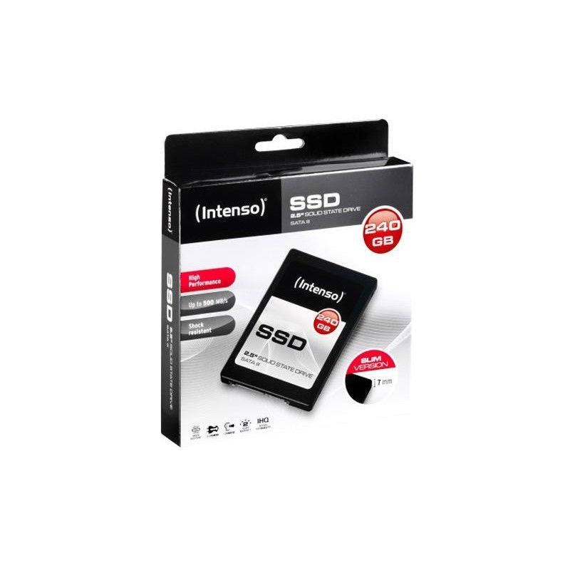 [Ref:3813440] : Disque dur SSD Intenso 2.5 240Go SATA III HIGH