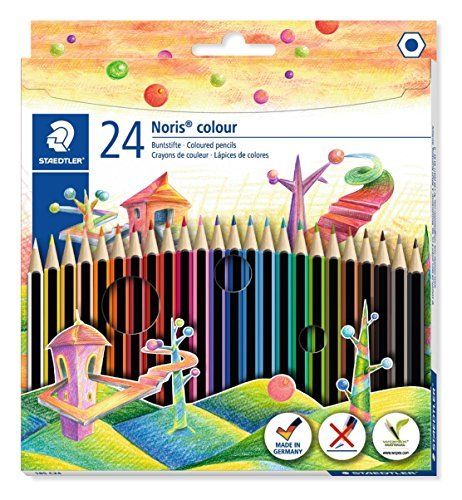 Staedtler Noris Colour 185 C24 Crayons De Coulea¦