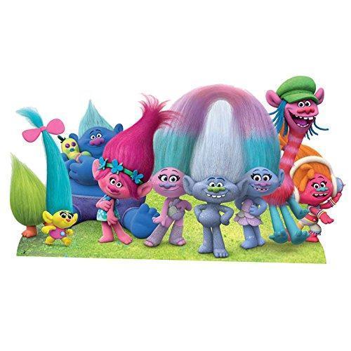 Silhouette Decoupee en Carton -Tous les Trolls