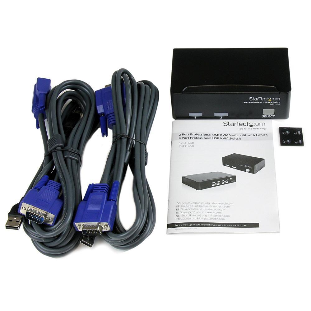 Startech.com Switch Kvm Usb Vga Professi...