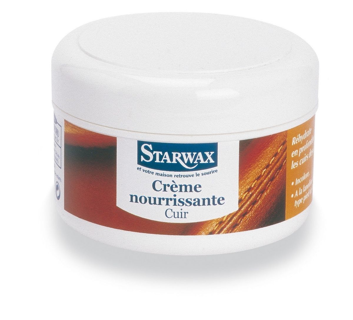 Creme nourrissante cuir incolore STARWAX 150ml