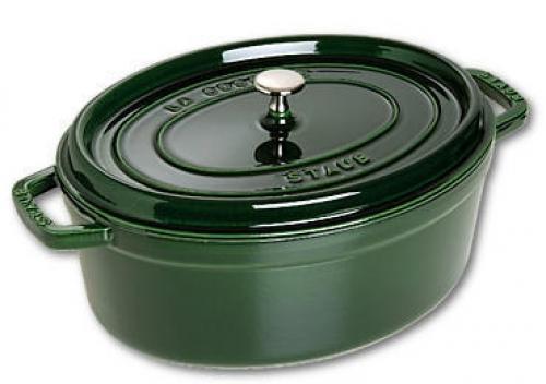 Cocotte Ovale 33cm Basilic Staub