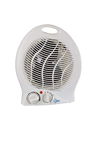 Suntec Chauffage Soufflant Electrique Air Booster 2000 Pour Pieces Jusqu'a 25m², Thermostat + 2 Niveaux De Chauffage