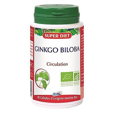 Superdiet Ginkgo Biloba Bio 90 Gelules