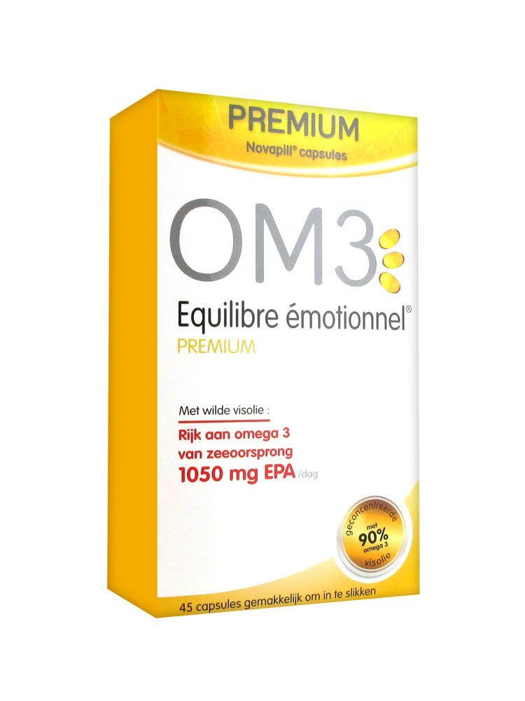 Isodis Om3 Premium Equilibre Emotionnel 45 Capsules