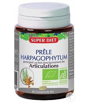 Super Diet Prele Harpagophytum Bio 80 comprimes