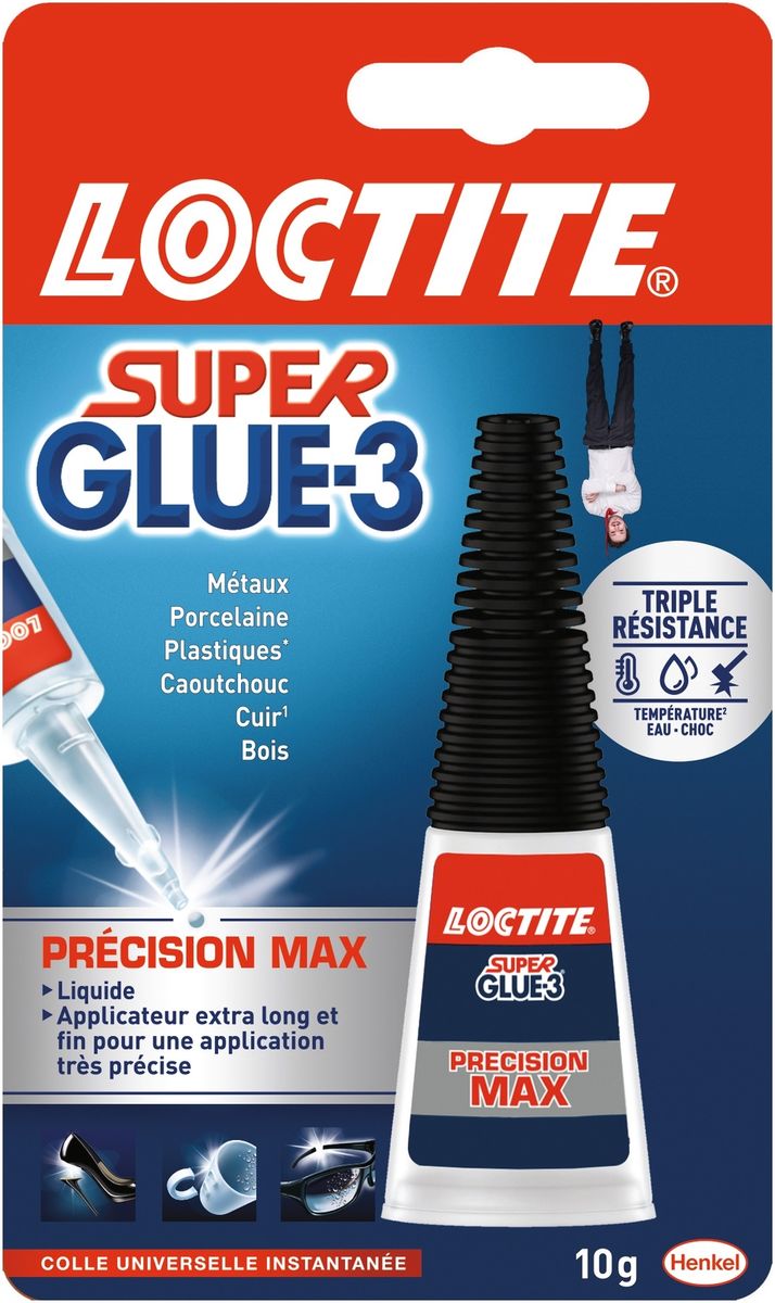 Loctite Colle forte/ Super Glue 3 - Precision Max - 10 g