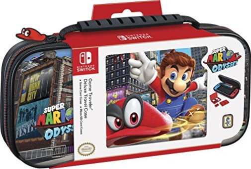Pochette De Transport Deluxe Officielle Mario Odyssey Nns58 Pour Nintendo Switch