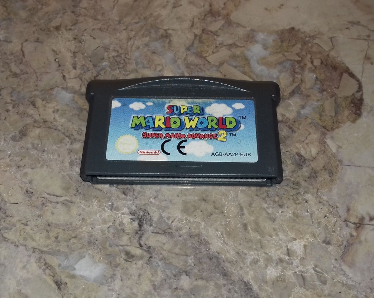 Nintendo Super Mario World Super Mario Advance 2 Ensemble Complet Game Boy Advance