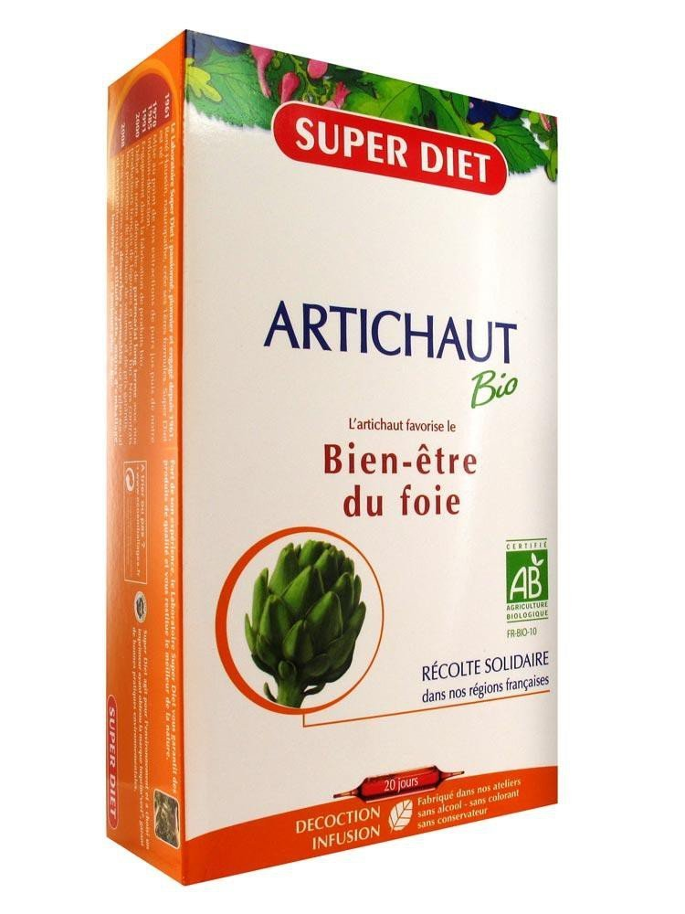 Super Diet Artichaut- Foie - Ampoules - SuperDiet
