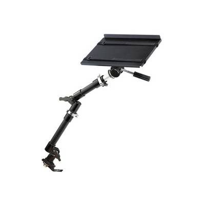 Support Dordinateur Portable - Lescars - Universel - 2 Articulations - Blocages Rapides - Inclinable 90°