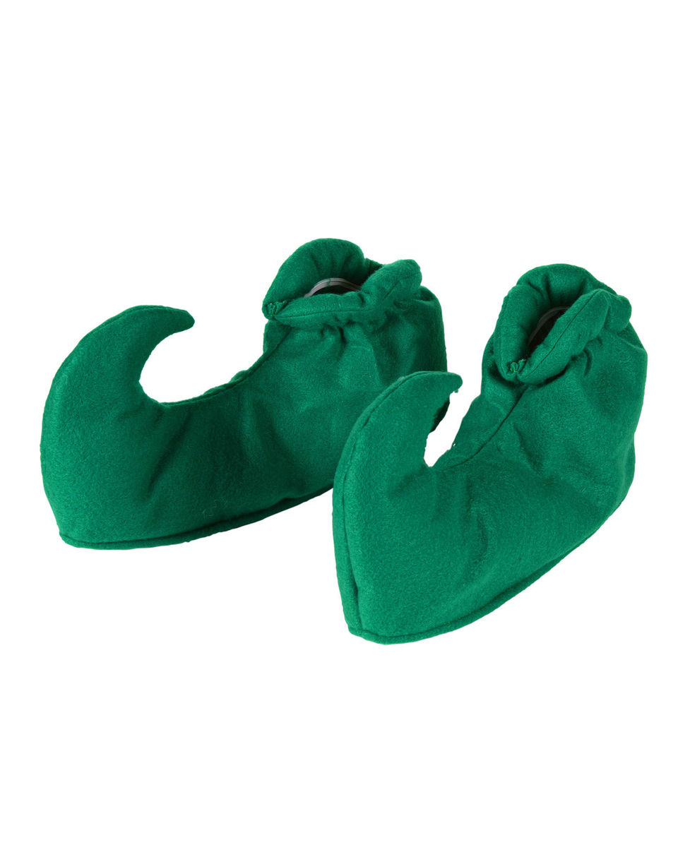Green Elf Shoe Covers -