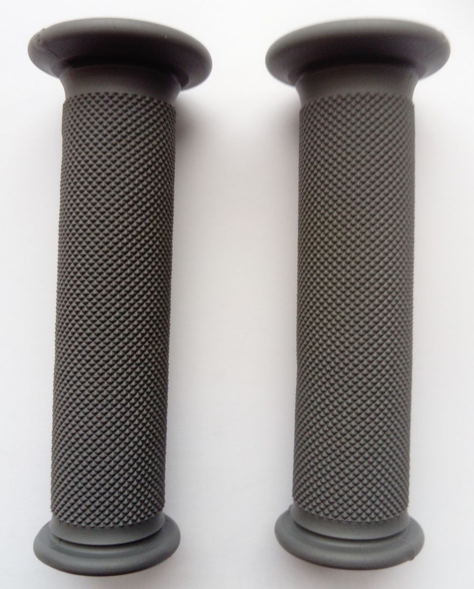 Poignees De Guidon Renthal Road Race Full Grip - Gris