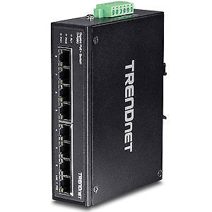 8-port Hardened Ind. Gigabit Poe+ Switch