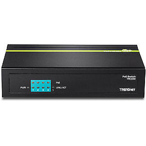 Trendnet Tpe S50 - Commutateur - Non Gere - 4 X 10/100 (poe) + 1 X 10/100 - De Bureau - Poe (31 W)