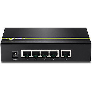 Trendnet Tpe S50 - Commutateur - Non Gere - 4 X 10/100 (poe) + 1 X 10/100 - De Bureau - Poe (31 W)