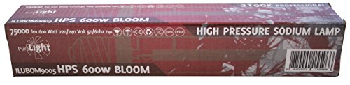 Sylvania - Ampoule Shpt 600w , Lampe Hps De Croissance Et Floraison ,e40