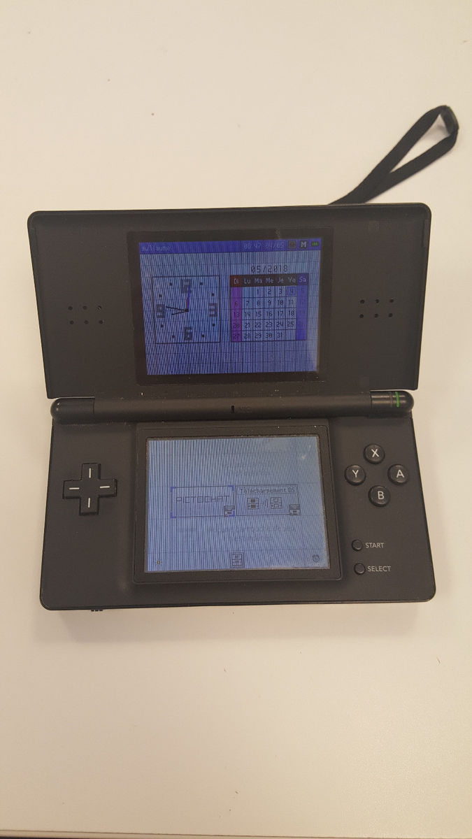 Nintendo Ds Lite Console De Jeu Portable Noir