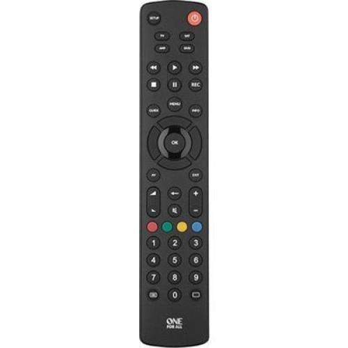 ONE FOR ALL URC 1240 Telecommande 4 en 1 - TV / DVD - Blu-Ray / Decodeur / Home-cinema - Audio