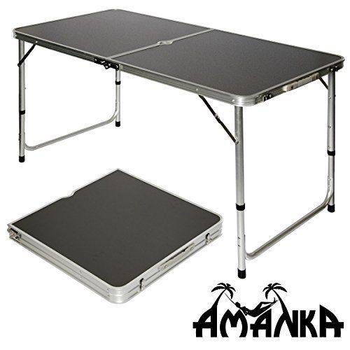 Amanka Table De Camping Pliable Reglabl 