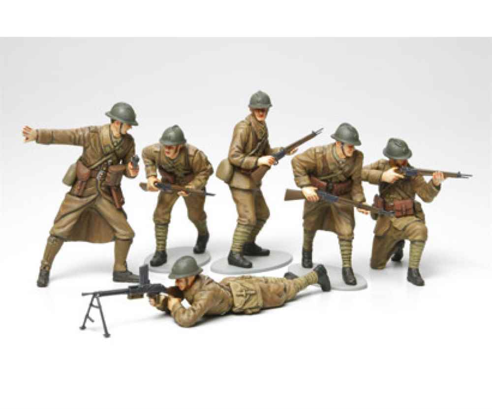 Jouet Militaire - Tamiya - Infanterie Francaise 2eme Guerre Mondiale - Adulte - Interieur