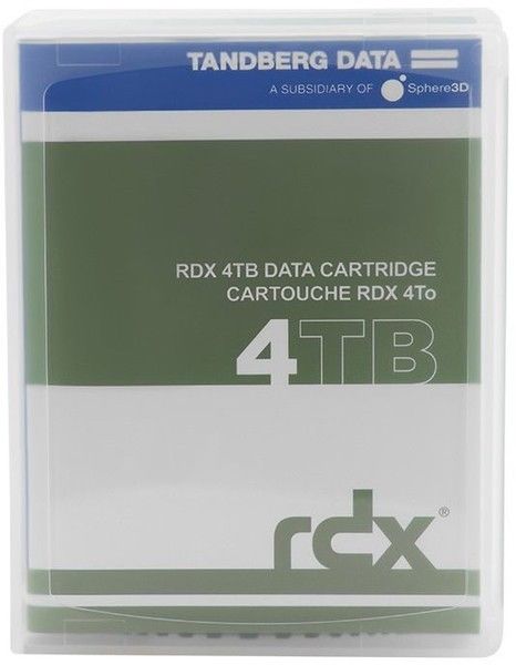 Cartouche De Stockage - Tandberg Data - 4tb Rdx - Noir - Usb 3.0
