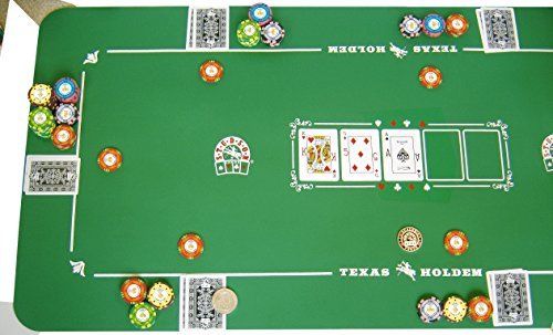 Tapis De Poker - Studson - 125x60 - Neoprene - Vert