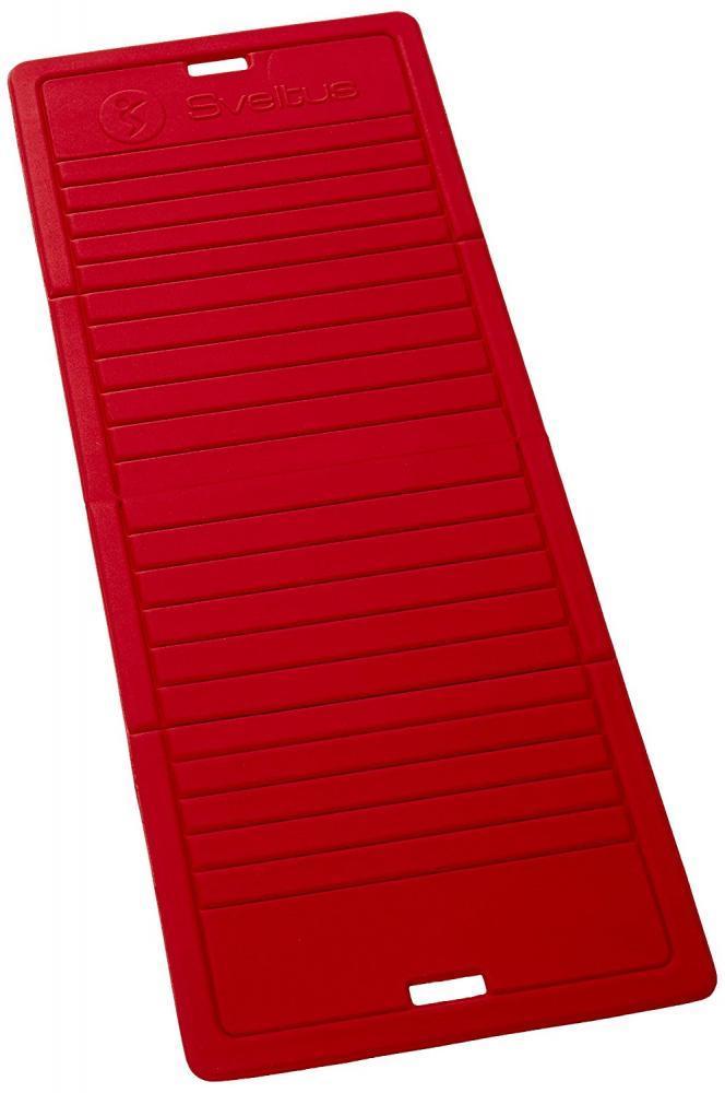 Tapis de gymnastique pliable rouge
