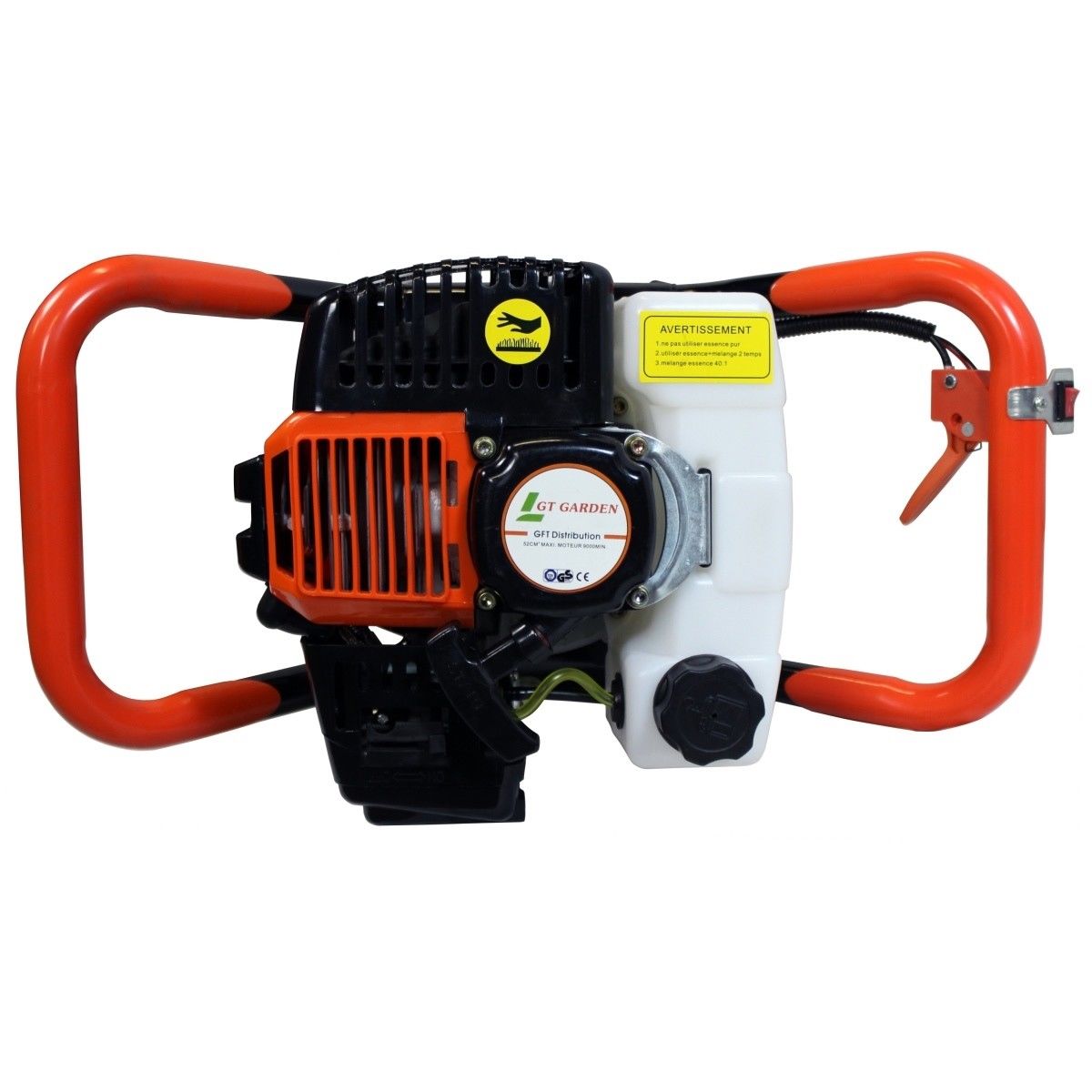 Tariere thermique 52 cm3, 3 CV (sans meche) - GT GARDEN