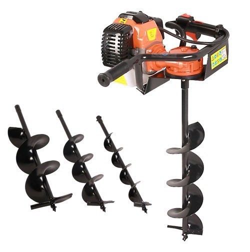 Varan Motors TARIERE Thermique essence EU2 3CV 52CC + 3 sabots de