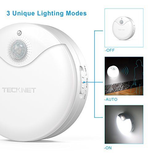 Lampe Solaire Tecknet 231 Leds Etanche Ip65 Detecteur De Mouvement 3 Modes