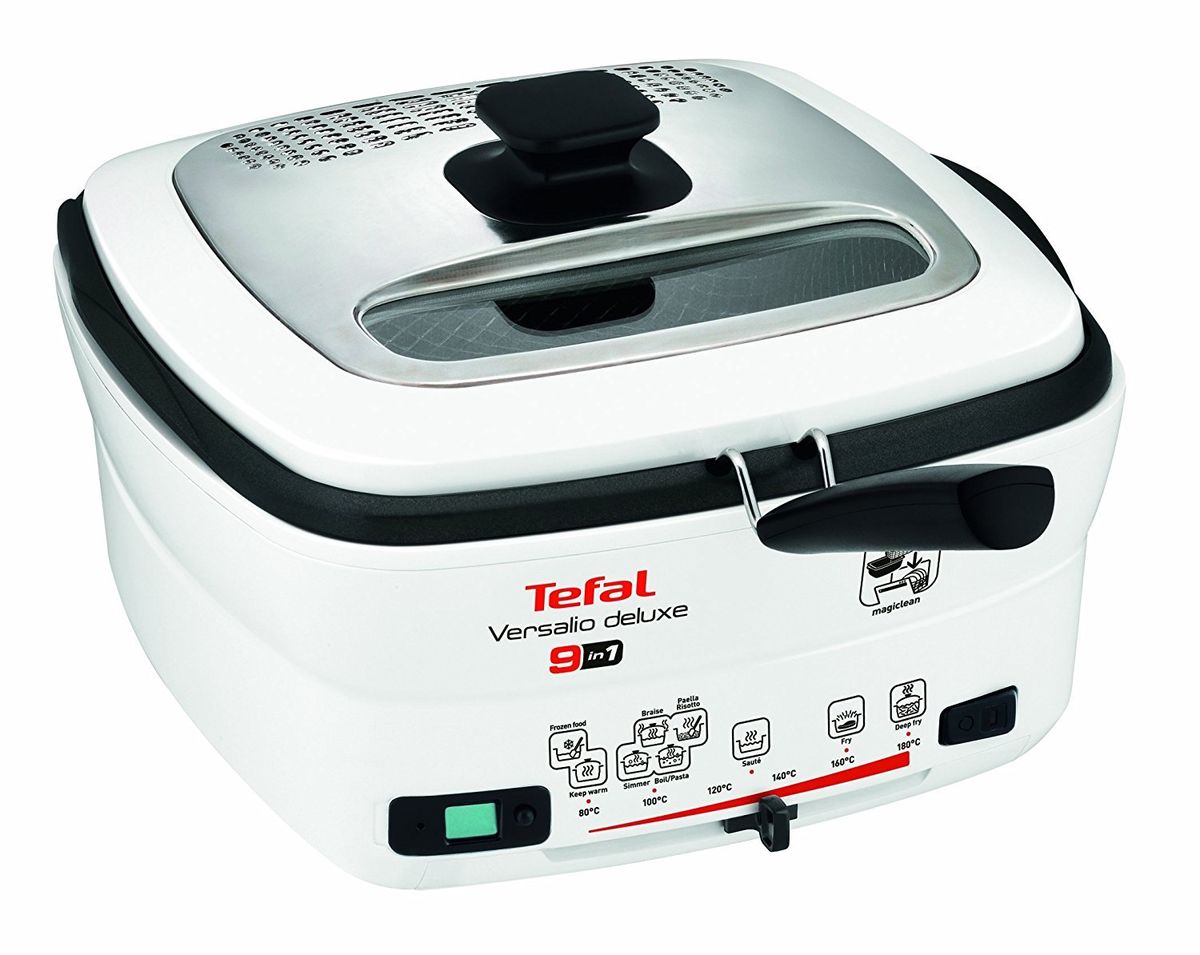 Tefal Fr495070 Friteuse Versalio Deluxe 9 En 1