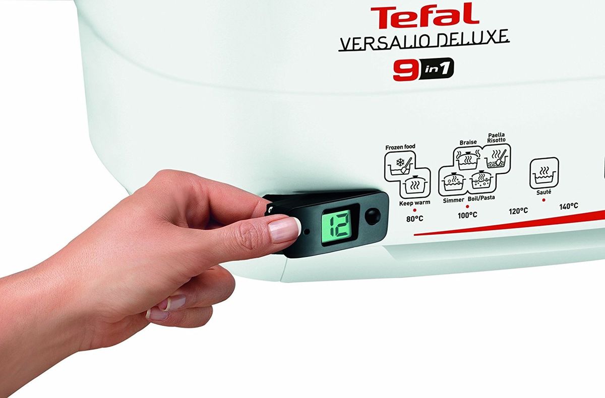 Tefal Fr495070 Friteuse Versalio Deluxe 9 En 1